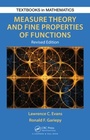 Cover: Measure Theory and Fine Properties of Functions, Revised Edition - Chapman & Hall/CRC