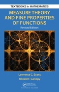 Cover: Measure Theory and Fine Properties of Functions, Revised Edition - Chapman & Hall/CRC