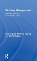 Cover: Defining Management - Routledge