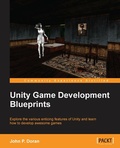Cover: Unity Game Development Blueprints - Packt Publishing