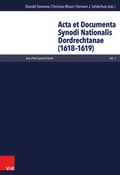 Cover: Acta of the Synod of Dordt - Vandenhoeck & Ruprecht