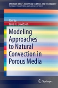 Cover: Modeling Approaches to Natural Convection in Porous Media - Springer