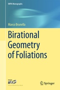 Cover: Birational Geometry of Foliations - Springer