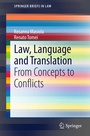 Cover: Law, Language and Translation - Springer