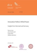 Cover: Innovation paths in wind powery - German Institute of Development and Sustainability (IDOS) gGmbH