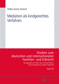 Abbildung von: Mediation als kindgerechtes Verfahren - Peter Lang Verlag
