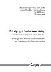 Abbildung von: 15. Leipziger Insolvenzrechtstag - Logos Berlin