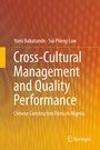 Cover: Cross-Cultural Management and Quality Performance - Springer