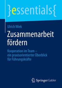 Abbildung von: Zusammenarbeit fördern - Springer Gabler