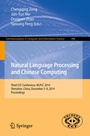 Cover: Natural Language Processing and Chinese Computing - Springer