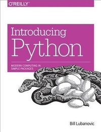 Enlarge image Cover: Introducing Python - O'Reilly