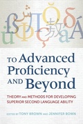 Cover: To Advanced Proficiency and Beyond - Georgetown University Press