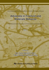 Enlarge image Cover: Advances in Fracture and Materials Behavior - Trans Tech Publications Ltd