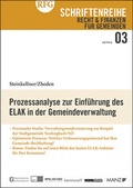 Cover: Prozessanalyse zur Einf&uuml;hrung des ELAK in der Gemeindeverwaltung - Manz