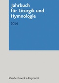 Cover: Jahrbuch f&uuml;r Liturgik und Hymnologie - Vandenhoeck & Ruprecht