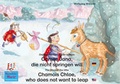 Cover: Die Geschichte von der kleinen G&auml;mse Jana, die nicht springen will. Deutsch-Englisch / The story of the little Chamois Chloe, who does not want to leap. English-German. - Marienk&auml;fer Marie Kinderbuchverlag