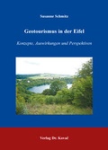 Cover: Geotourismus in der Eifel - Kovac, Dr. Verlag