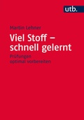 Cover: Viel Stoff - schnell gelernt - UTB