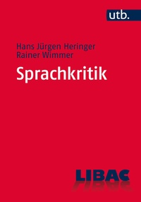 Enlarge image Cover: Sprachkritik - UTB