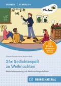 Cover: 24x Gedichtespa&szlig; zu Weihnachten - Lernbiene