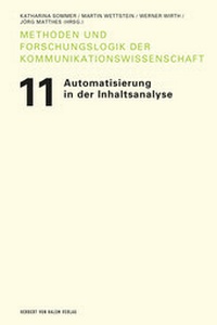 Enlarge image Cover: Automatisierung in der Inhaltsanalyse - Herbert von Halem Verlag