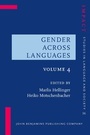 Cover: Gender Across Languages - John Benjamins Publishing Co