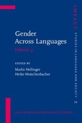 Cover: Gender Across Languages - John Benjamins Publishing Company