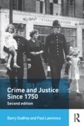 Cover: Crime and Justice since 1750 - Routledge
