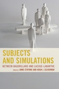 Cover: Subjects and Simulations - Lexington Books