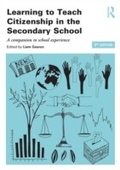 Cover: Learning to Teach Citizenship in the Secondary School - Routledge