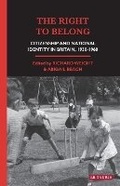 Cover: The Right to Belong - I.B. Tauris