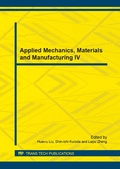 Cover: Applied Mechanics, Materials and Manufacturing IV - Trans Tech Publications Ltd