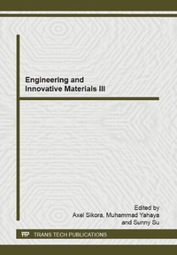 Enlarge image Cover: Engineering and Innovative Materials III - Trans Tech Publications Ltd