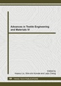 Cover: Advances in Textile Engineering and Materials IV - Trans Tech Publications Ltd