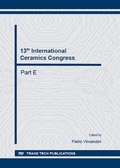 Cover: 13th International Ceramics Congress - Part E - Trans Tech Publications Ltd
