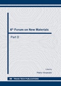 Cover: 6th Forum on New Materials - Part D - Trans Tech Publications Ltd