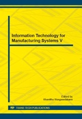 Cover: Information Technology for Manufacturing Systems V - Trans Tech Publications Ltd