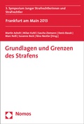 Cover: Grundlagen und Grenzen des Strafens - Nomos