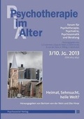 Cover: Psychotherapie im Alter Nr. 39 - Psychotherapie im Alter