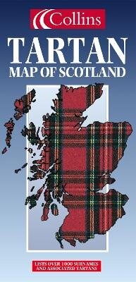 Abbildung von: Tartan Map of Scotland - Collins