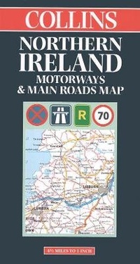 Abbildung von: NORTHERN IRELAND MOTORWAYS and MAIN ROADS - Collins