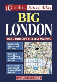 Abbildung von: Big London Street Atlas - Collins