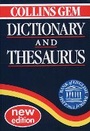 Cover: Dictionary and Thesaurus - Collins
