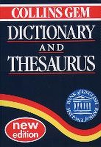 Enlarge image Cover: Dictionary and Thesaurus - Collins