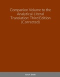 Bild: Companion Volume to the Analytical-Literal Translation: Third Edition - Gary F. Zeolla