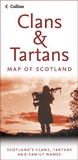 Cover: Clans and Tartans Map of Scotland - Collins