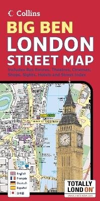 Abbildung von: London Big Ben Map - Collins