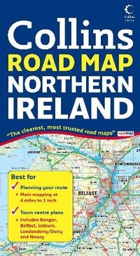 Abbildung von: Northern Ireland Road Map - Collins