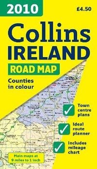 Abbildung von: 2010 Collins Map of Ireland - Collins