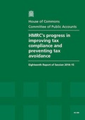 Cover: HMRC's progress in improving tax compliance and preventing tax avoidance - TSO